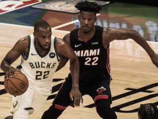 热火VS雄鹿战报，巴特勒关键三分绝杀，热火116-114险胜雄鹿