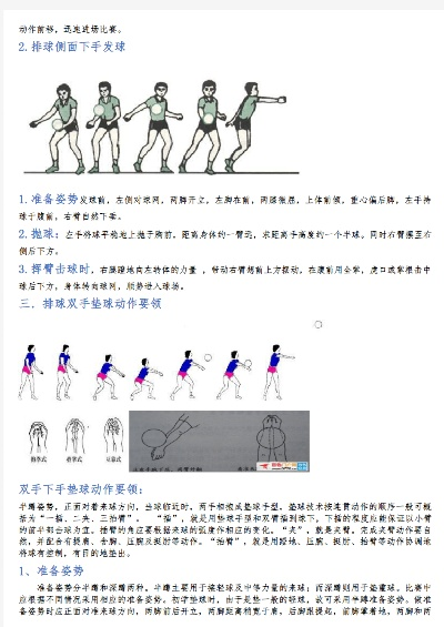 排球运动比赛的基本方法